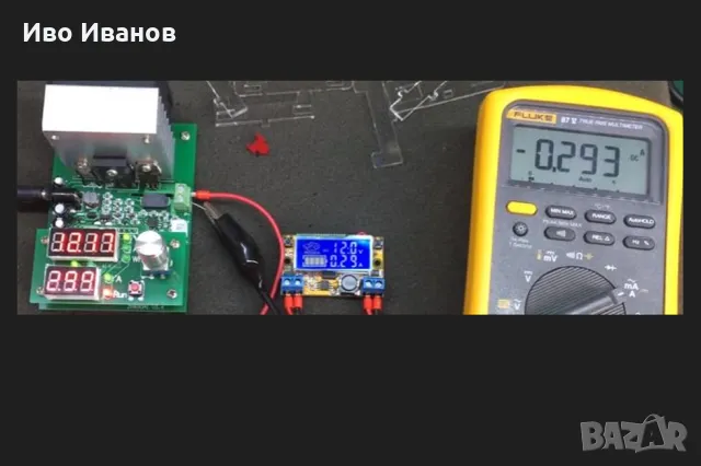 Лабораторен източник на напрежение и ток , снимка 4 - Друга електроника - 47946961