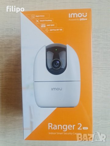 Imou Ranger 2C 4MP Quad HD 2560x1440  WI fi Камера За Видеонаблюдение, снимка 5 - IP камери - 37955512