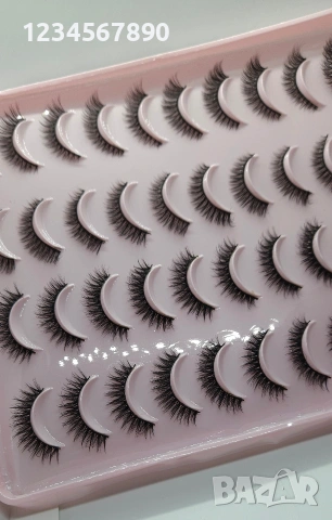 3D Мигли 20 чифта, снимка 3 - Козметика за лице - 53522328