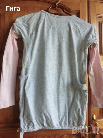 сив0 блузонче с кити, снимка 5 - Детски Блузи и туники - 37481846