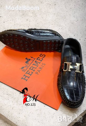 ✨Hermes различни цветове стилни мъжки мокасини✨, снимка 8 - Мокасини - 43806837