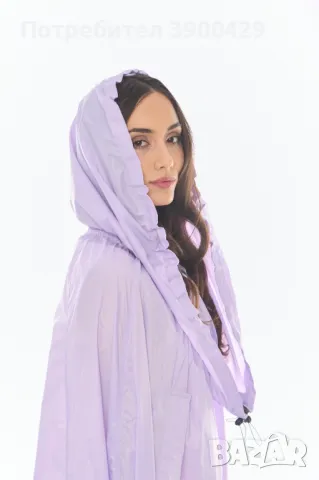 Дамска Пелерина Marty - Люляк, снимка 4 - Рокли - 49723670