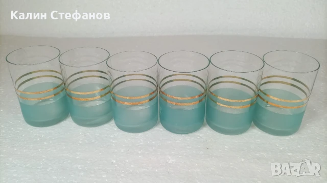 Ретро ракиени чашки 6 бр, снимка 3 - Чаши - 50526090