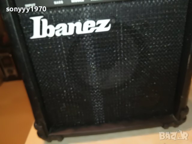 IBANEZ IBZ10B L bass ampli-КИТАРЕН УСИЛВАТЕЛ ОТ ГЕРМАНИЯ 0402231913, снимка 8 - Ресийвъри, усилватели, смесителни пултове - 39555259