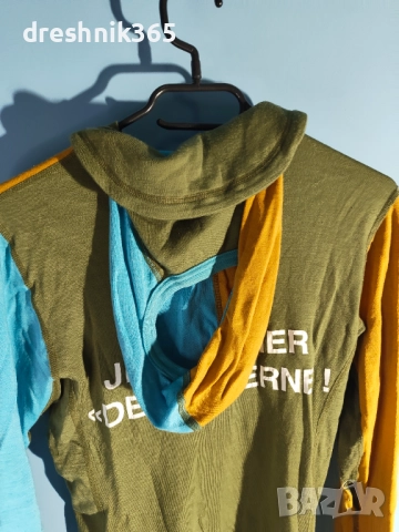 ACLIMA Мерино Блуза с боне Мъжко/S, снимка 7 - Блузи - 51491466