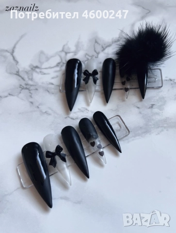 Press-on нокти, снимка 3 - Продукти за маникюр - 52554669