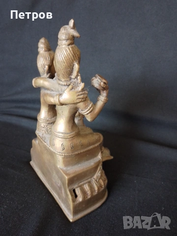 статуетка скулптура Индия 14 см, снимка 3 - Статуетки - 53095363