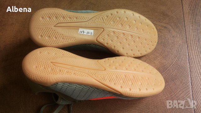 Adidas Ndoor X 19.3 IN J Soccer Shoes Размер EUR 37 1/3 / UK 4 1/2 детски за футбол в зала 187-13-S, снимка 12 - Детски маратонки - 43050615