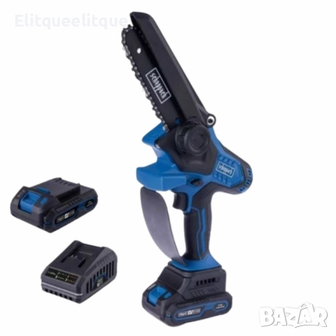 Акумулаторен трион Scheppach BC-PS150-X 6 Zoll 20V, дължина на рязане 150 мм, с батерия и зарядно