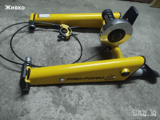 Магнитен вело тренажор , снимка 7 - Аксесоари за велосипеди - 48278957