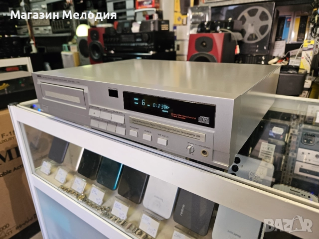 CD Player Yamaha CDX-500 Много рядък модел.  В отлично техническо и визуално състояние., снимка 8 - Декове - 52814007
