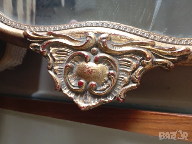 Огледало за стена в бароков стил, снимка 2 - Други ценни предмети - 50832055