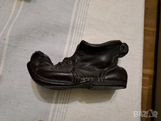 Стар ретро сувенир обувка тип Гаврош, снимка 4 - Антикварни и старинни предмети - 34757786