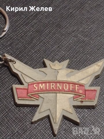 Рекламен ключодържател SMIRNOFF силиконов подходящ аксесоар за раници 42458, снимка 2 - Други - 43618354