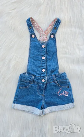 Детски дънков гащеризон 18-24 месеца , снимка 6 - Бебешки гащеризони - 49925963