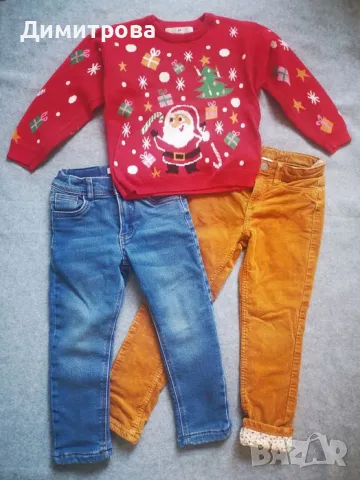 H&M коледен сет 2-4 г. 