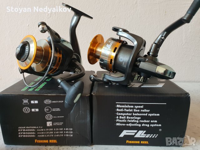 Риболовна Макара FL  EFB4.7.1///1000/2000/3000/4000/5000/6000, снимка 5 - Макари - 27974359
