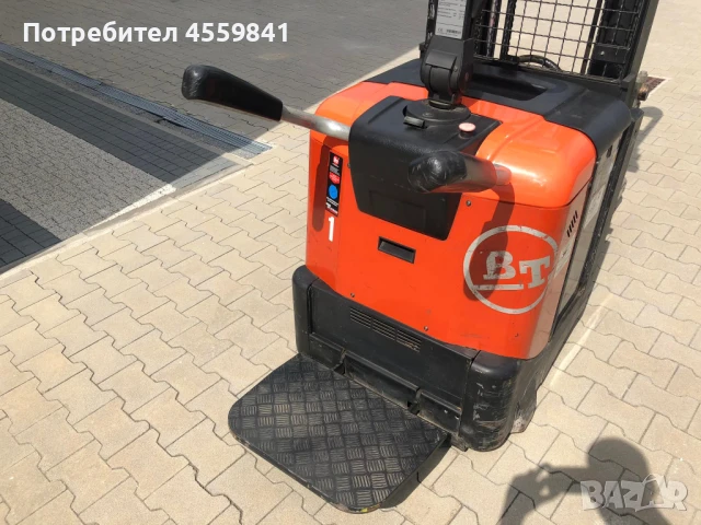Електрическа палетна количка стакер BT SPE160L, снимка 8 - Индустриална техника - 51396754