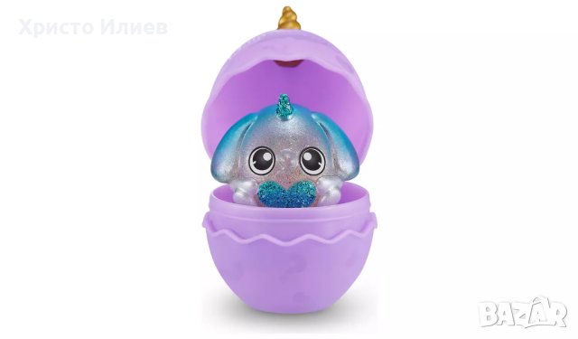 Плюшена играчка Рейнбоукорнс Rainbowcorns Eggzania с 20 изненади Голямо яйце Zuru, снимка 12 - Плюшени играчки - 43482043