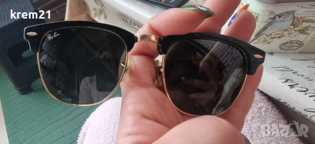 слънчеви очила Ray-Ban Clubmaster, снимка 14 - Слънчеви и диоптрични очила - 52574730