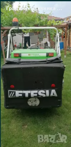 Трактор косачка Etesia 124 D хидро, снимка 5 - Градинска техника - 48043828