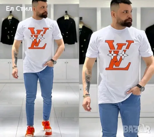 ⭐️Дамски и мъжки тениски
.Цена за брой- 30.00лв
.Размери- XS ,S ,M ,L ,XL ,XXL ,XXXL, снимка 2 - Тениски - 48768641