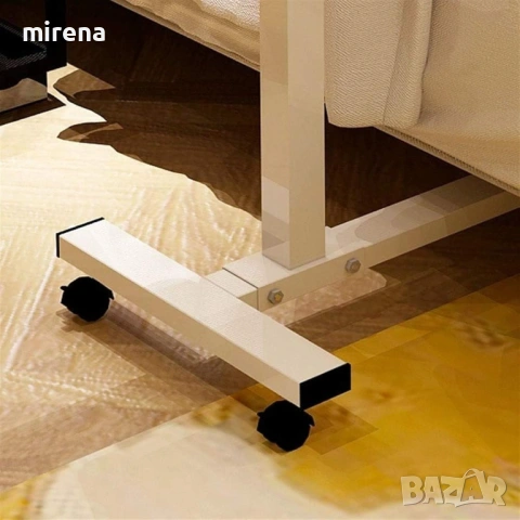 Маса над легло, повдигаща се с накланящ се плот, компютърно бюро,, снимка 5 - Бюра - 53298641