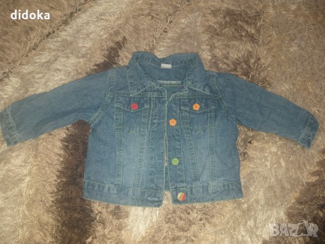 Дънково якенце , снимка 1 - Бебешки якета и елеци - 28752980