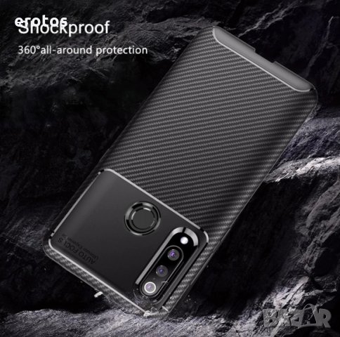 Кейс от карбонови влакна Huawei P30/ Carbon fiber Shockproof Case, снимка 6 - Калъфи, кейсове - 26921249