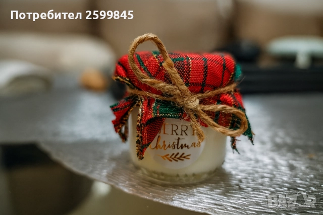 Масажна свещ .Изработка при поръчка, снимка 3 - Коледни подаръци - 52753372