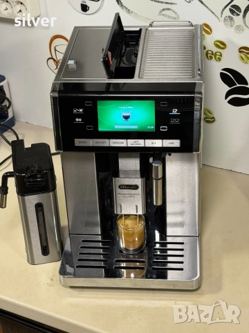Кафемашина кафе автомат delonghi Primadonna Exclusive с гаранция, снимка 3 - Кафемашини - 52730436