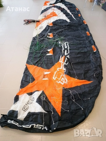 Фойл кайт Flysurfer Psycho 10m + бар, снимка 9 - Други спортове - 51530277