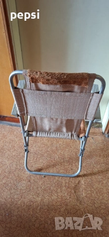 Продавам два сгъваеми ретро стола, снимка 3 - Градински мебели, декорация  - 53199094