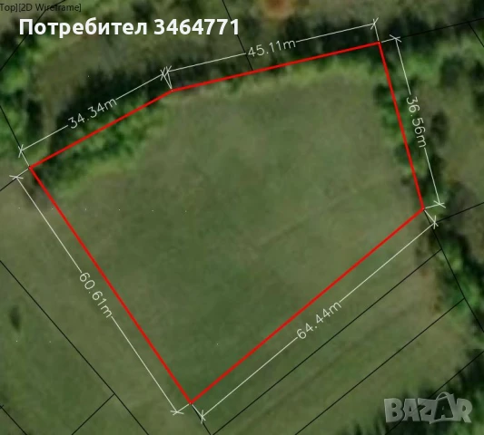 Парцел продажба, снимка 3 - Земеделска земя - 51197308