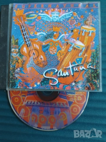 Santana – Supernatural - матричен диск музика