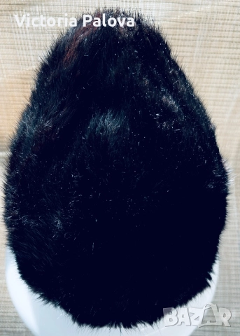 Шапка от заек с лъскав косъм  за модерни малки момичета, снимка 4 - Шапки - 52268547