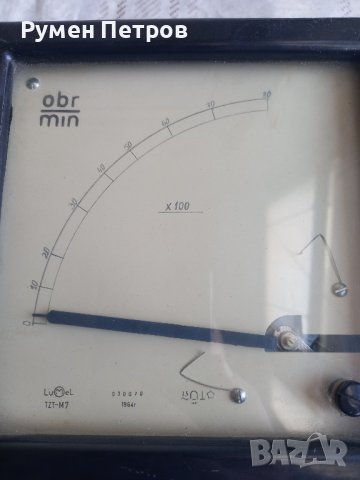 Оборотомер, Полша, 1964г., снимка 3 - Антикварни и старинни предмети - 43835640