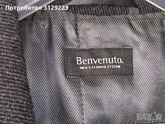 Benvenuto coat 54, снимка 10 - Палта - 38271314