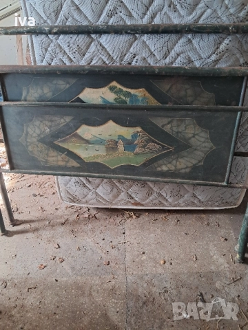 Табли за легло,стари ръчно рисувани, снимка 10 - Спални и легла - 52133947