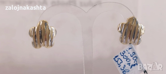 Нови Златни обеци-1,90гр/14кр