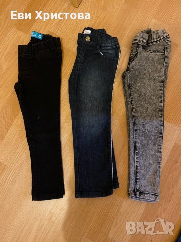 Дънкови клинчета 104 размер, снимка 3 - Детски панталони и дънки - 39630516