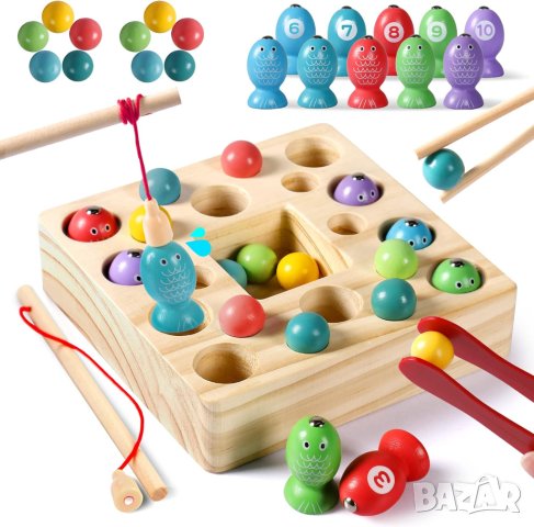 Детска игра „Риболов“ SL284, снимка 6 - Образователни игри - 43409683