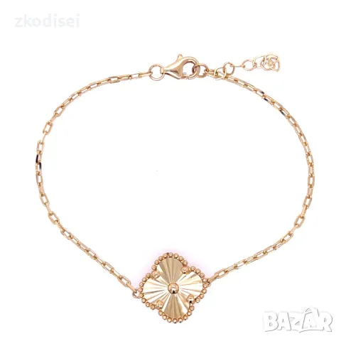 Златна дамска гривна Van Cleef & Arpels 3,60гр. 18см. 14кр. проба:585 модел:29438-4, снимка 1