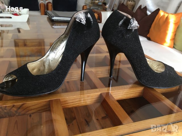 луксозни дамски обувки номер 38,марка AOWAJA, снимка 17 - Други - 17037953