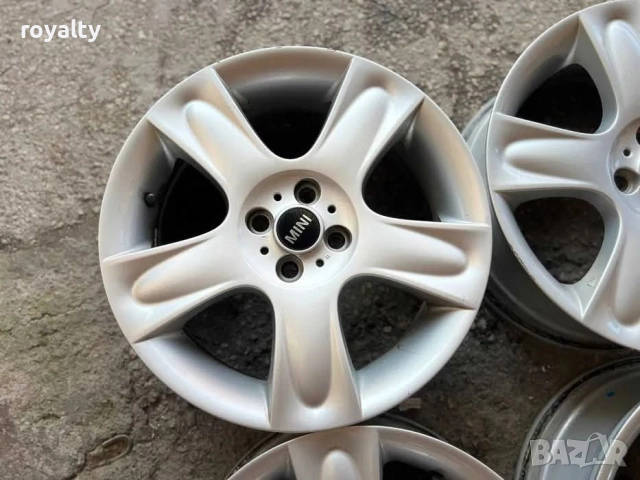 4х100 17 Джанти Лети Mini Cooper 4x100 Мини Купър оригинални, снимка 3 - Аксесоари и консумативи - 51610108