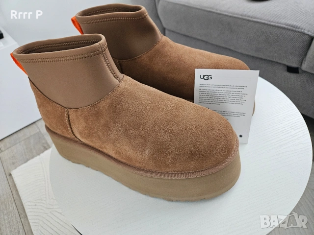 UGG Australia Classic Mini Dipper – оригинални дамски зимни боти, снимка 5 - Дамски боти - 53159076