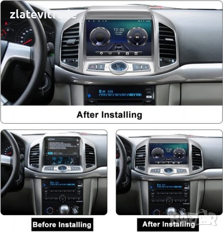CHEVROLET CAPTIVA 2012-2017 АНДРОИД НАВИГАЦИЯ 9", 9720, снимка 2 - Навигация за кола - 38061367