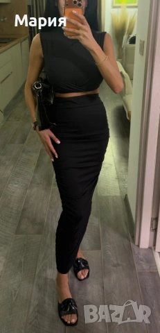 Сет дълга пола и потник, снимка 3 - Комплекти - 53130999