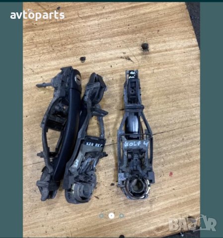 Vw golf4 външни дръжки задни врати, снимка 2 - Части - 40387700