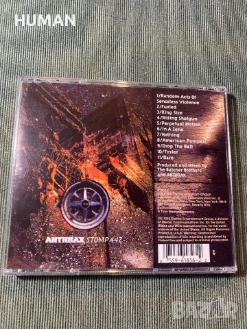 Anthrax,Megadeth , снимка 13 - CD дискове - 43298893